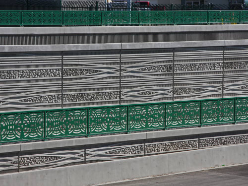 Eight Mile Road | Public Sculptures by Vicki Scuri SiteWorks | 8 Mile Road, Stockton, CA in Stockton