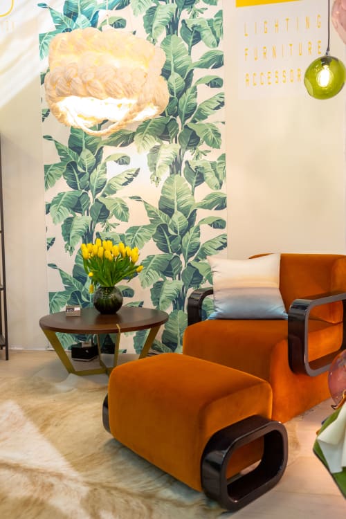 The Cayenne Lounge chair and ottoman | Chairs by Marie Burgos Design and Collection | d&d Building in New York