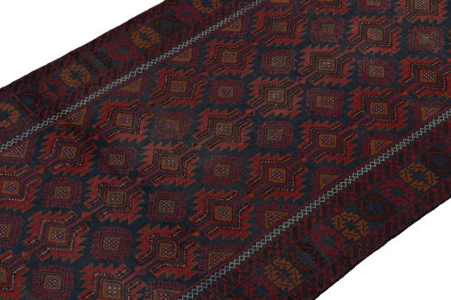 Rug & Kilim’s Baluch Tribal Rug with Colorful Geometric | Rugs by Rug and Kilim