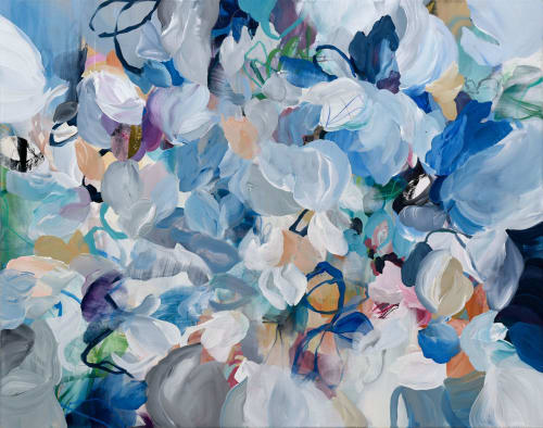 Birdsong - SOLD | Oil And Acrylic Painting in Paintings by Cat Tesla