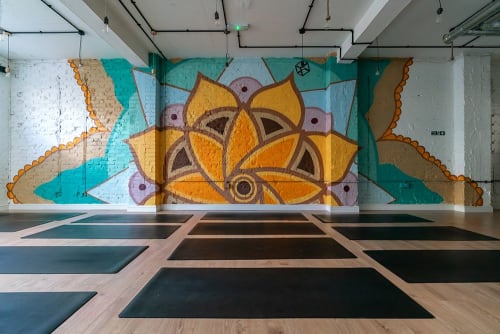 Bold Mandala Deign | Murals by Phlox Graphix
