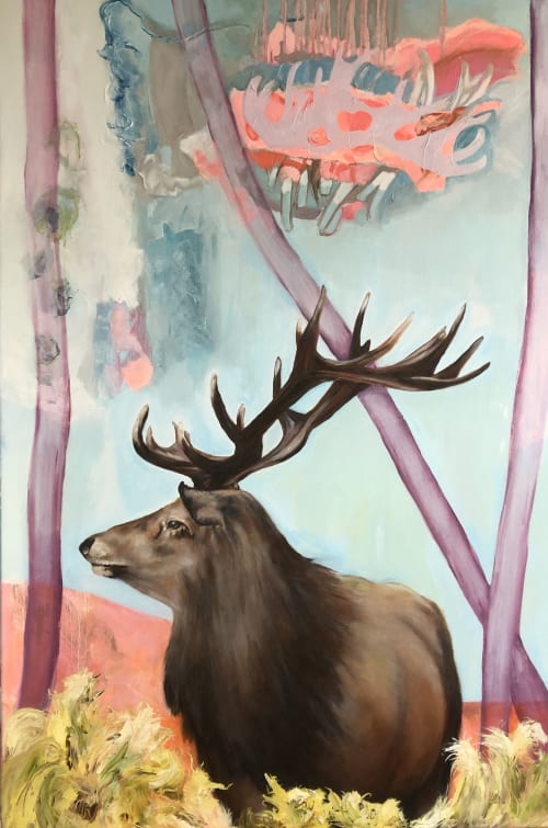 Mister Natural | Paintings by Lucie Leduc