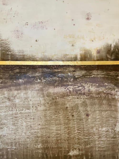 Profondità Marroni | Paintings by Shari Lyon Fine Art
