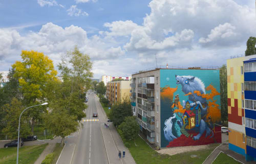 Ak bure | Murals by Dulk