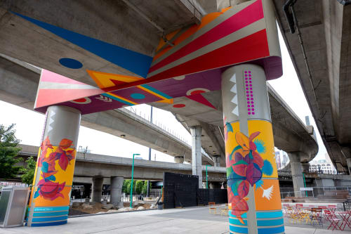 'Up and Under' Mural