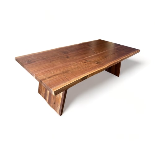 Live Edge Black Walnut Dining Table | Tables by KC Custom Hardwoods