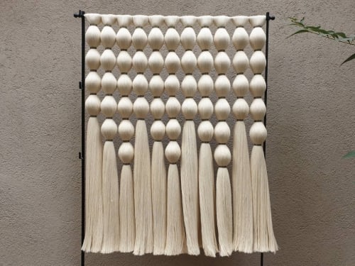 Boho woven wall hanging large wall weaving tapestry | Wall Hangings by Sarmal Design