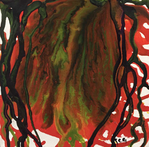Entangled Heart | Oil And Acrylic Painting in Paintings by Reade C Gloeckner Fine Art | Redstone Olive Oil in Draper