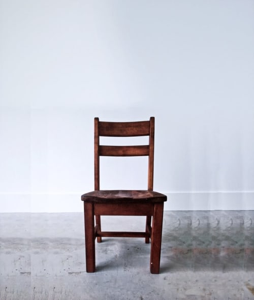 P.S. 93 School Chair | Paintings by Rochelle Udell