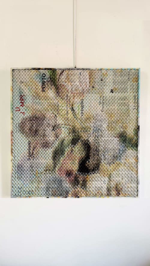 3d origami collage | Sculptures by Paola Bazz