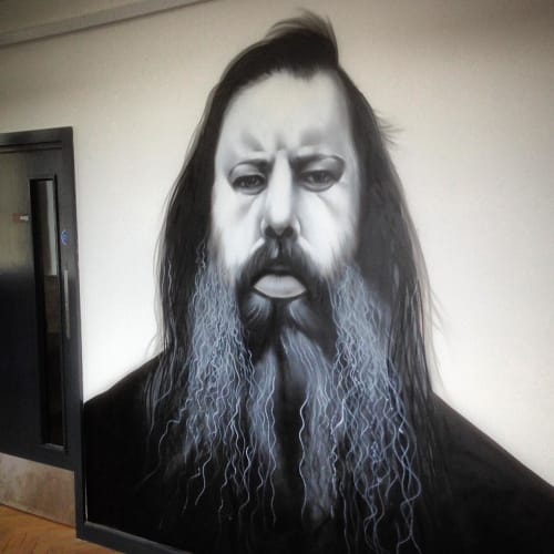 Rick Rubin Mural | Murals by Jody Thomas | dBs Music Bristol - St Thomas St Campus in Bristol