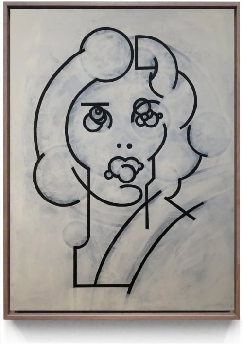 Sofia Vivian | Paintings by Cesar Finamori
