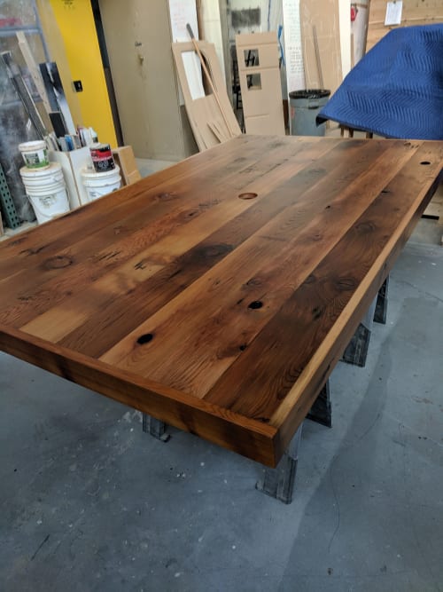 Re-purposed patio table top | Furniture by MJY Fabrication