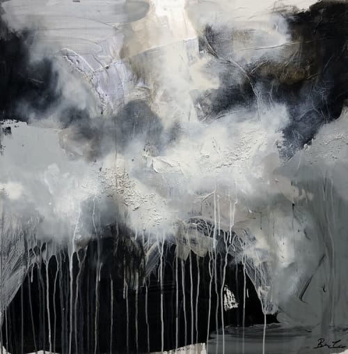 Ethereal no.26 | Oil And Acrylic Painting in Paintings by Brittney Ciccone