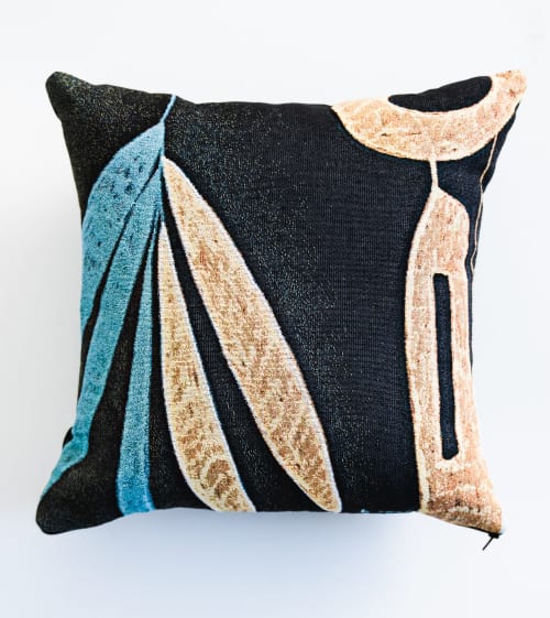 "Flora" Throw Pillow | Pillows by k-apostrophe