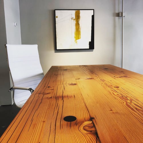 Reception Desk | Furniture by Steve Tiller | Groundswell in Sacramento