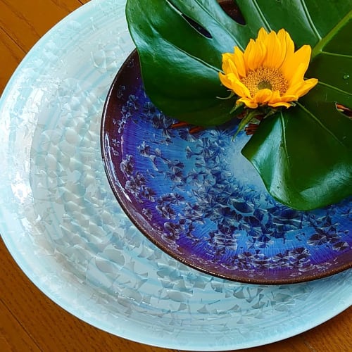 Bowls of Crystal Glaze | Tableware by Ceramica Shigemi