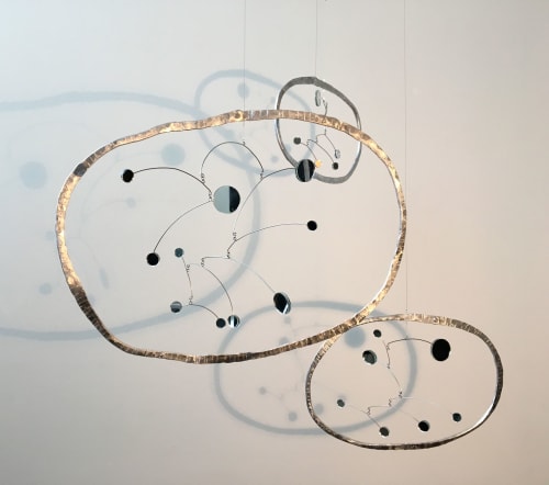 Nuage de neige II - Kinetic Sculpture | Sculptures by Claudine Gevry Studio | Umbra & Lux in Vancouver
