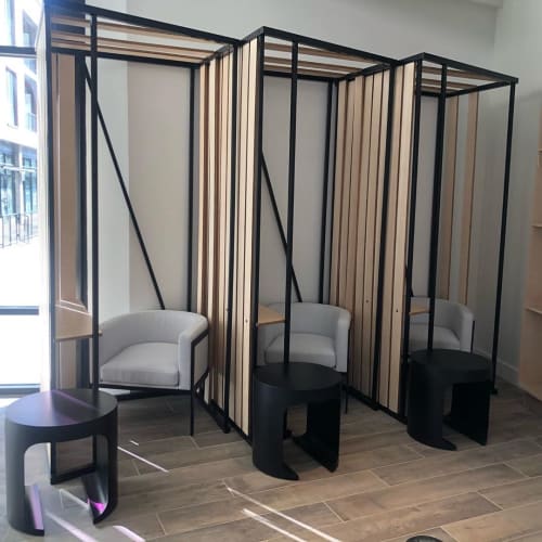 Custom Private Booths | Divider in Decorative Objects by Housefish | Shears Adkins Rockmore Architects in Denver