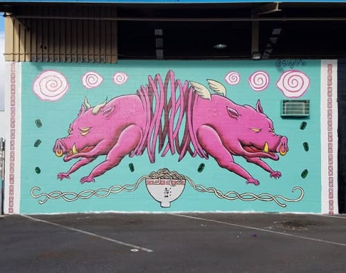 PowWow Hawaii 2019 | Murals by Sidy | Honolulu in Honolulu