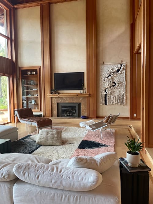 Sculptural Wall Hanging "Surrender" | Macrame Wall Hanging in Wall Hangings by Rebecca Whitaker Art