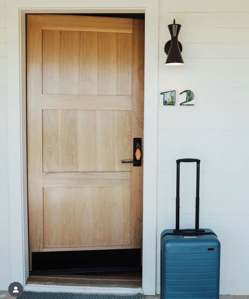 5x5 Address Number Ceramic Tile | Tiles by Lea Nigel Studios | River Lodge in Paso Robles