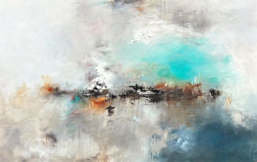Narrow Marsh | Oil And Acrylic Painting in Paintings by Nicholas Kriefall