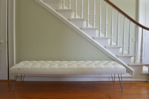 The Glow, 6' bench | Benches & Ottomans by Iron Thread Design