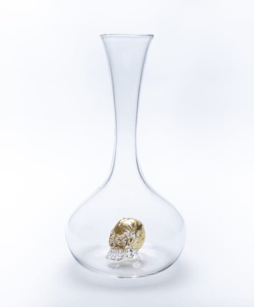 Skull Carafe Original | Vessels & Containers by Esque Studio