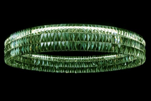 Glitterhoop 1.2m | Chandeliers by Georg Baldele