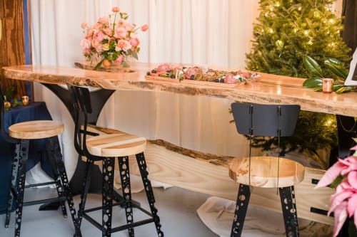 Effervescent Barstool | Chairs by The Strong Oaks Woodshop