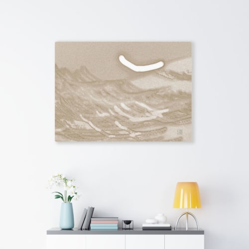Circa 3771 -- textured abstractions in sepia | Art & Wall Decor by Petra Trimmel