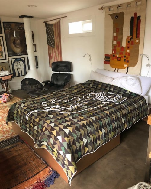 Geometric Quilt | Linens & Bedding by Luke Haynes