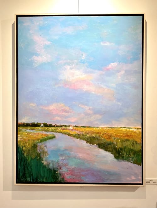 San Souci | Oil And Acrylic Painting in Paintings by Julia Lawing Fine Art | Goodyear Cottage in Jekyll Island