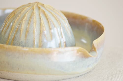 Ceramic Juicer - Made To Order | Egg Cup in Dinnerware by Elizabeth Bell Ceramics
