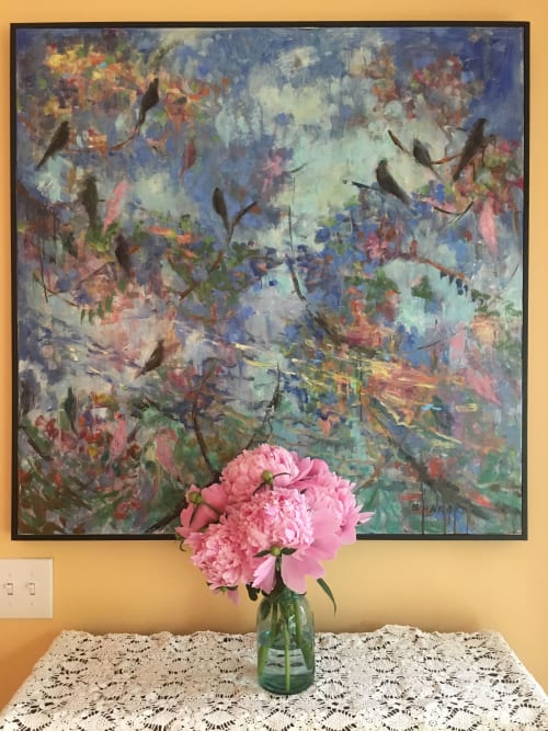 Dining Room | Paintings by Ellie Harold Fine Art