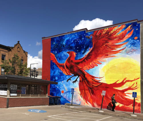 Life House collaborative mural | Street Murals by Adam Swanson