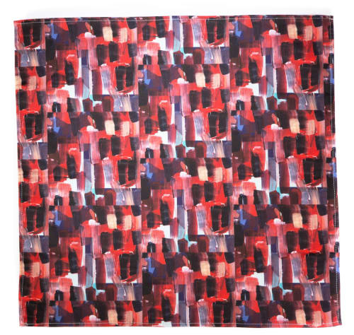 4-Piece Cloth Napkin Set in "Dark" | Linens & Bedding by k-apostrophe