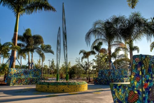 Verde Gardens | Public Mosaics by Carlos Alves & JC Studios