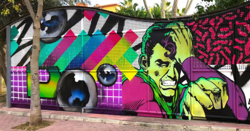 Slideshow Feat: Ayto Region | Street Murals by Dante Arcade