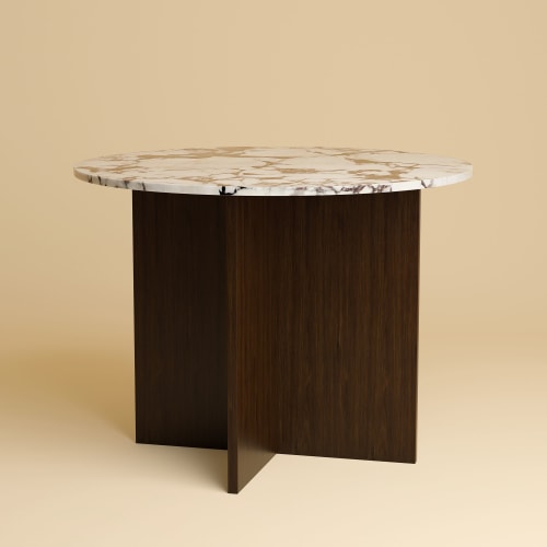 Marble and Oak Dining Table - DALMA by Lebanto | Tables by Lebanto