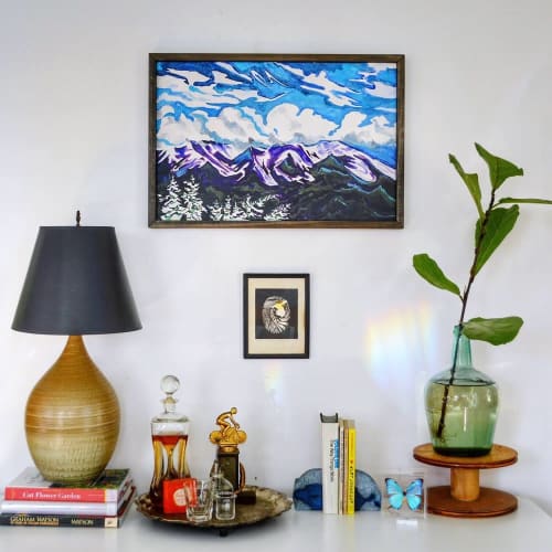 White Mountains | Paintings by Nikki Pilgrim