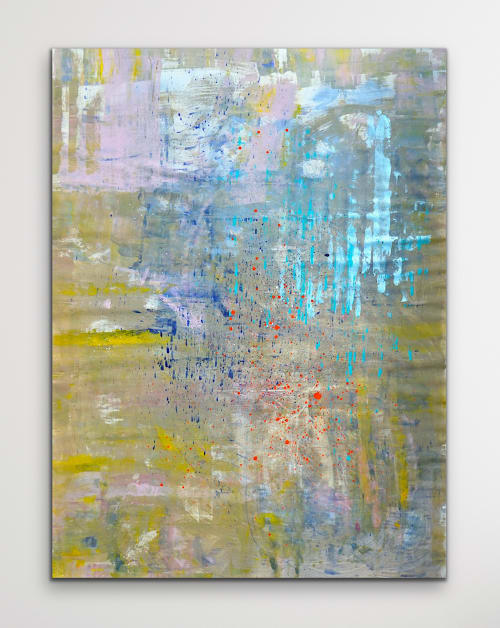 Instinctual | 56x41 | Large Acrylic Paintings | Paintings by Jacob von Sternberg Large Abstracts
