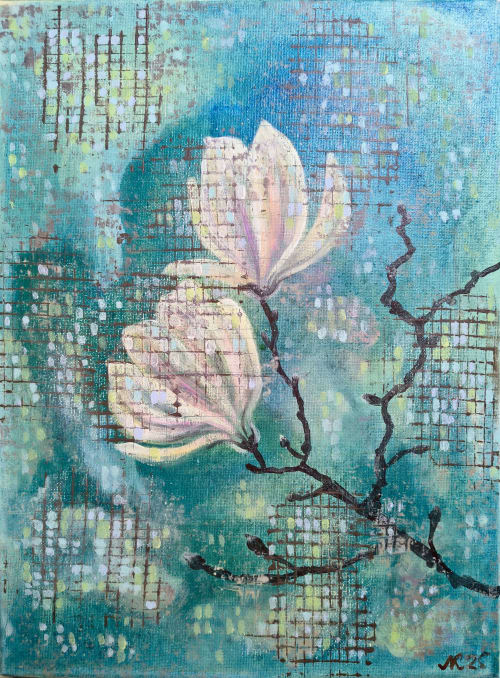 Magnolia | Paintings by Lena Kolambet