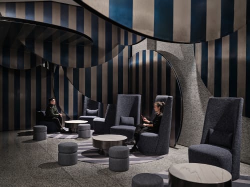 CIRCUS LOUNGE  (CINESKY CINEMA) | Interior Design by ONE PLUS PARTNERSHIP LIMITED