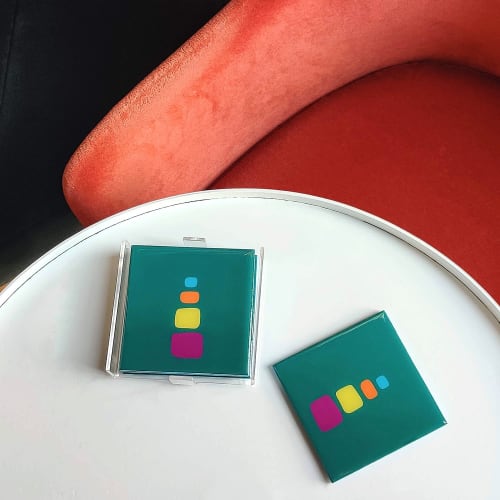 Miro Verde — Coaster Set of 4 | Tableware by 204 Haus Crafters | The Greenpoint in Brooklyn