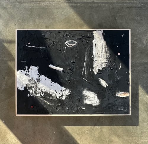 Off Monastiraki Square | 30x40 in mixed media painting | Paintings by Allison Rohland