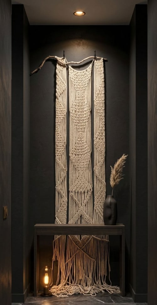 Soft Column | Wall Sculpture in Wall Hangings by Gabriela Lupescu