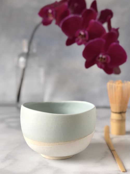 Seafoam - Bowl, Tea bowl | Tableware by Tomoko Ceramics