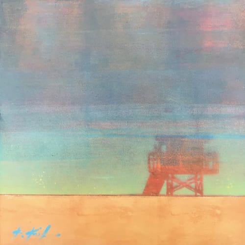 After Image | Oil And Acrylic Painting in Paintings by Kathleen Keifer